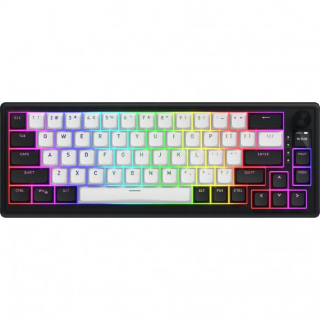 HATOR mänguklaviatuur Skyfall 65 MAG ULTIMA 8K juhtmevaba USB + RF + Bluetooth QWERTY USA inglise ke