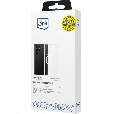 3mk ümbris Samsung Galaxy S25 Ultra MagCase, läbipaistev