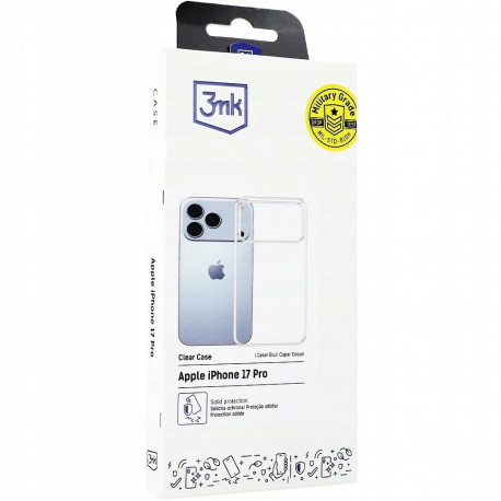 Apple iPhone 17 Pro 3mk läbipaistev ümbris