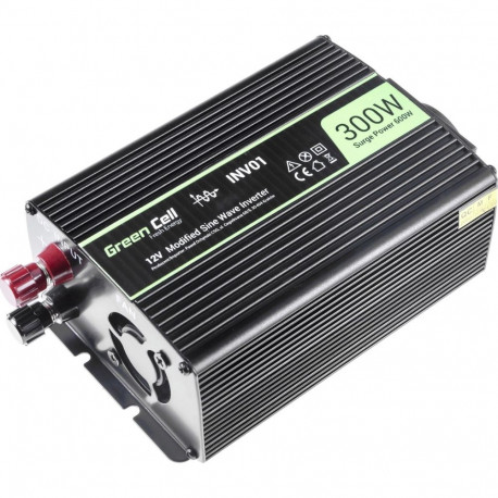 Przetwornica Green Cell 12V/230V 300W/600W (INV01DE)
