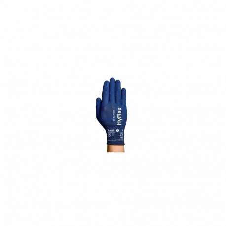 Ansell kaitsekindad HyFlex 11-819 ESD, suurus 6, õhukesest nailonist ja elastaanist, nitriilvahust p