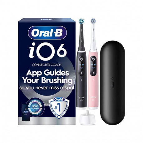 Braun iOM6d.2J6 Duo Pack must + roosa, hambaharjade kmpl