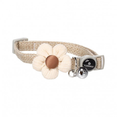 COLLAR WITH FLOWER BIEKE 20-35CM/12MM