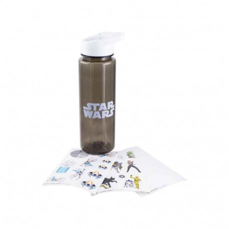 Paladone Star Wars Water Bottle with Stickers V2