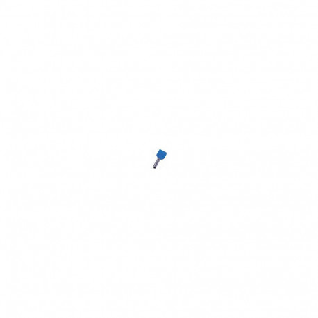 Intercable kahekordne juhtmeotsahülss ICIAE1614Z 2x16qmm 14mm tinatatud, sinine