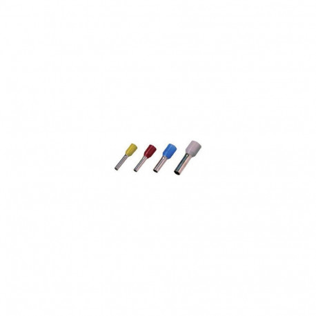 "Intercable ICIAE0348 Aderendhlse DIN46228T4 0,34qmm 8mm verzinnt trkis"