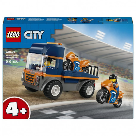 LEGO City mootorrattatransportöör 60491