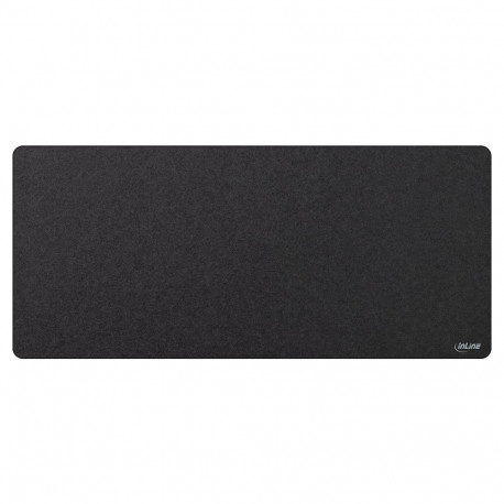 "INLINE Maus-Pad XL Schreibtischunterlage schwarz 900x400x2mm"