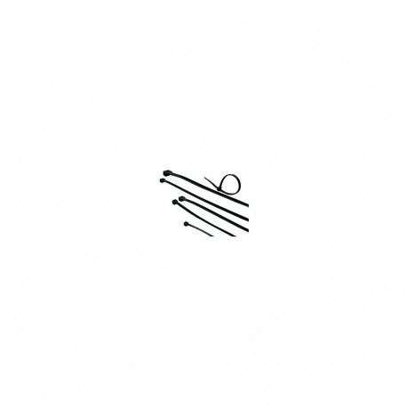 "Cable ties - black, length 385 mm, width 4.8 mm"