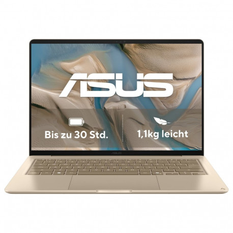 "ASUS Zenbook 14 UX3480QA-U1157W Snapdragon X1-26-100/16GB/512SSD/W11 Home Beige"