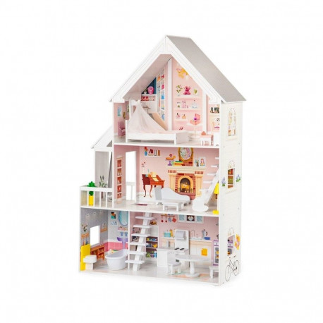 Wooden dollhouse XXL Residence ECOTOYS