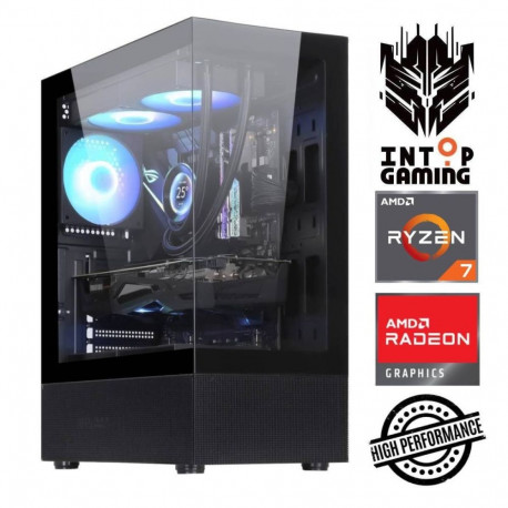 INTOP Ryzen 7 5700X 16GB 1TB SSD M.2 NVME RX9060XT 16GB no-OS