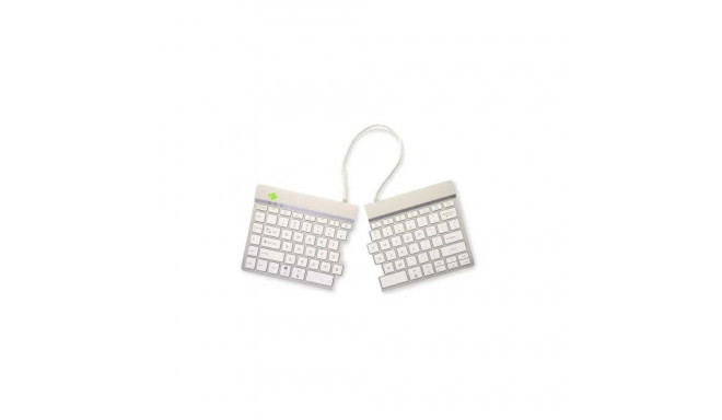Wireless split keyboard in white RGOSBUKWLWH