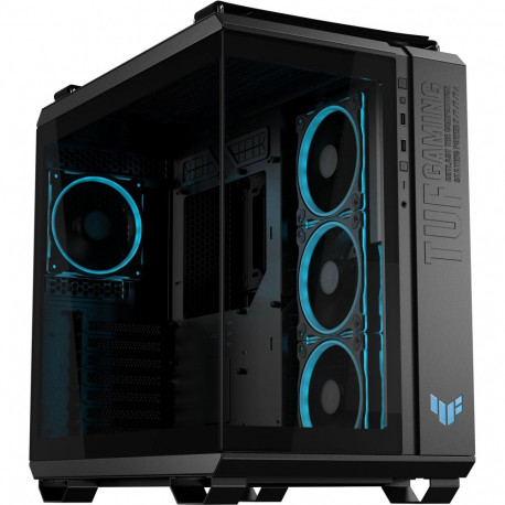 ASUS TUF GAMING GT502 HORIZON ARGB  tower case black  tempered glass x 2