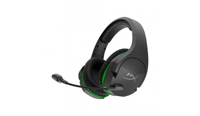HyperX juhtmevaba mänguri peakomplekt CloudX Stinger Core, must-roheline, Xbox