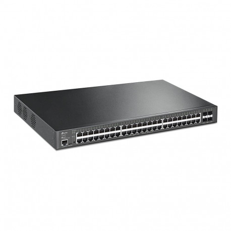 TP-Link hallatav kommutaator JetStream 48-pordise Gigabiti ja 4-pordise 10GE SFP+ L2+ ning 48-pordis
