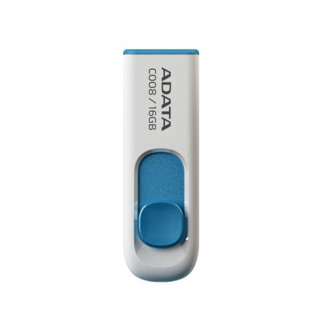 ADATA C008 USB flash drive 16 GB USB Type-A 2.0 Blue  White