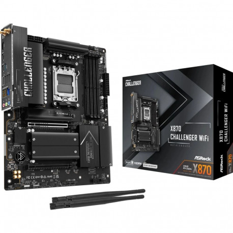ASRock emaplaat X870 Challenger WiFi AM5 ATX HDMI/USB-C