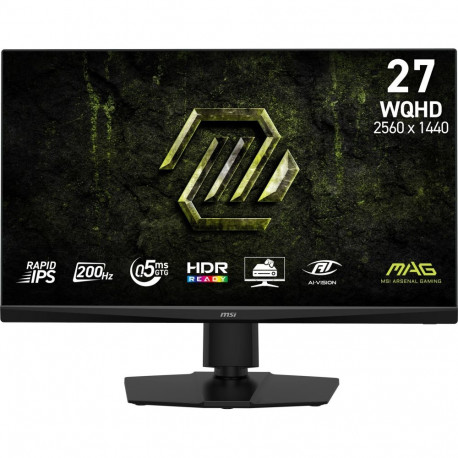 MSI arvutimonitor MAG 272QPF E20 68.6 cm (27") 2560 x 1440 pikslit Wide Quad HD LED, must