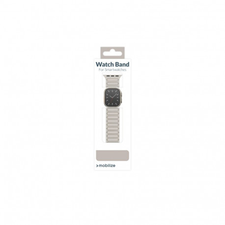 Watch Band - Mobilize Silicon Magnetic For Apple Watch 38/40/41mm - Starlight
