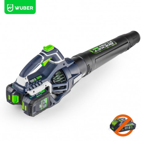 Leaf Blower - WUBER W04402 Share+System 40V 220 km/h Grey, Black