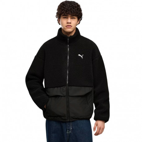 Kurtka męska Puma Hybrid Re: Fibre Sherpa czarna 694562 01 M