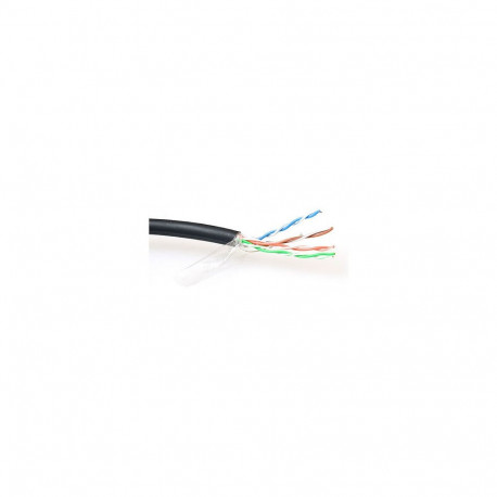 "CAT5E F/UTP LSZH stranded patch black 100 m"
