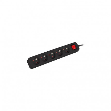 Lanberg pikendusjuhe PS1-05E-0150-BK 1.5m 5 vahelduvvoolupesa siseruumides kasutatav, must
