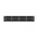 Lanberg AK-1204-B rack-tarvik kaablite halduspaneel