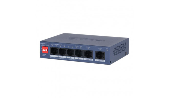 DAHUA Switch||CS4006-4GT-36|Switch type Managed|Switch layer L2|Form factor Desktop/Wall-Mounting|4x