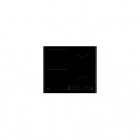 AEG TI64IB10FB Black Built-in 60 cm Zone induction hob 4 zone(s)