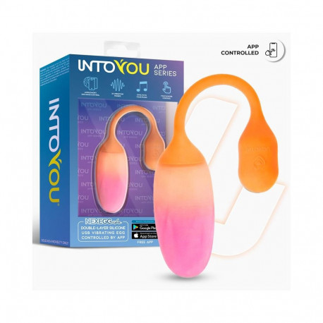 NexEgg Vibe Silicone App Orange & Pink Cl52