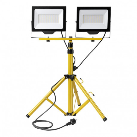 ALLED prožektorite komplekt 2×100W statiivi ja 2m juhtmega