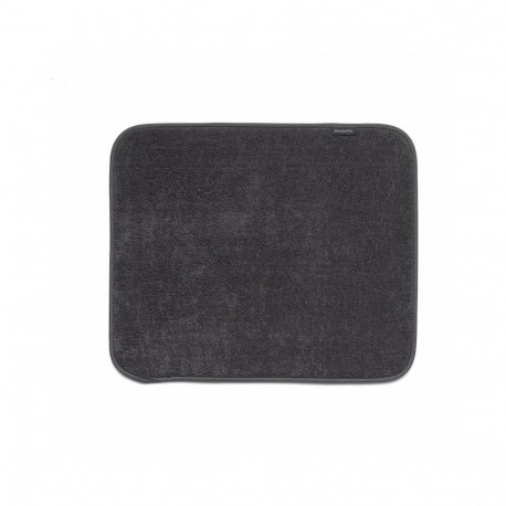 BRABANTIA microfiber dish drying mat  dark gray 117626