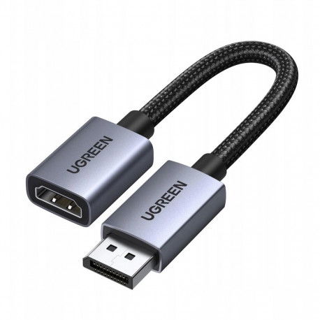UGREEN adapter 65982S DisplayPort (isane) – HDMI (emane) 4K@30Hz 0.2m DP133