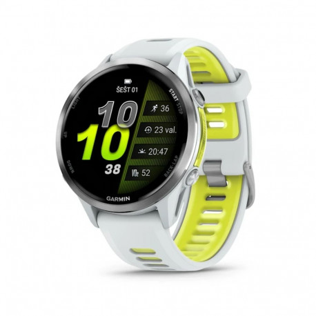 Garmin nutikell Forerunner 970 3.56cm (1.4") AMOLED digitaalne 454 x 454 pixels puuteekraan, valge W