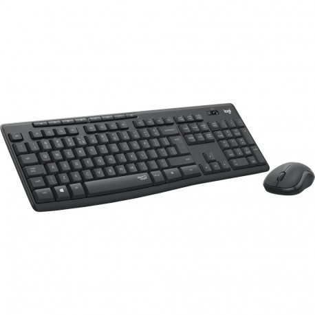 Logitech klaviatuur MK295 – US paigutus, must