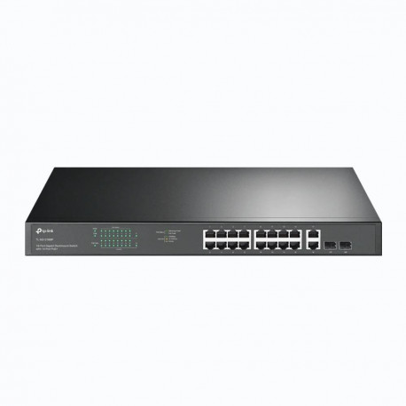 TP-Link rackmount-võrgulüliti 18 pordiga Gigabit, 16 PoE+-ga