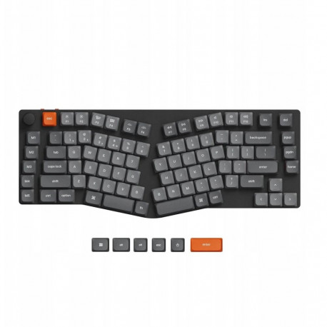 K15 Max LED punane lüliti, must