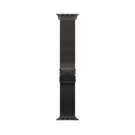 49mm Black Titanium Milanese Loop - Large