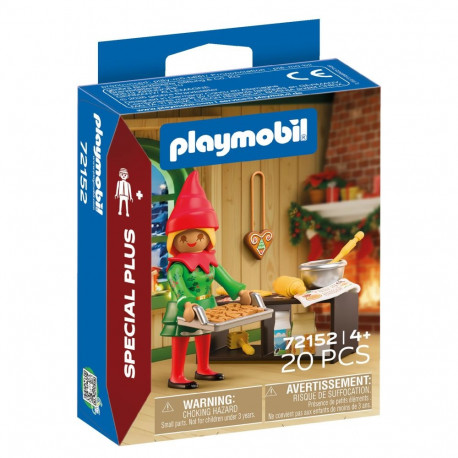 PLAYMOBIL Christmas Elf with Cookies 72152