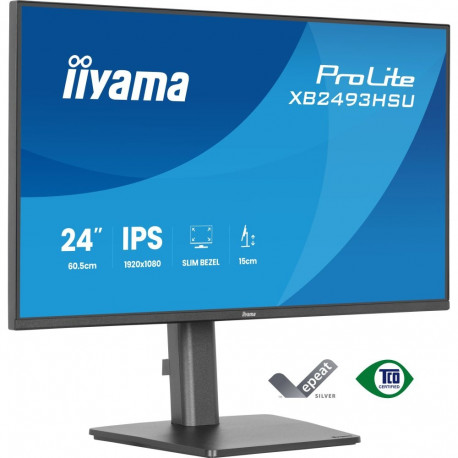 iiyama XB2493HSU-B1 24” IPS Full HD panel with 4-side slim bezel