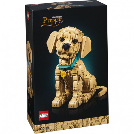 LEGO Icons 11384 Szczeniak golden retriever