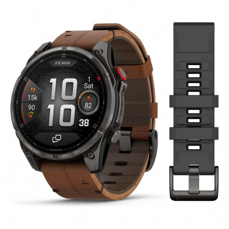Garmin fenix 8 PRO 47mm AMOLED safiir, grafiit/süsinikhall