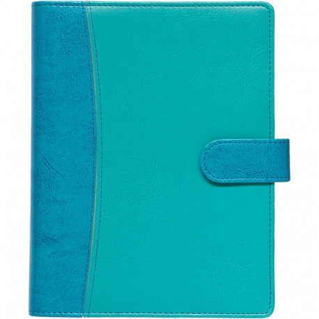 Raamatkalender Boss A5 PÄEV, spiraalköide, LUX kaaned, (TÜRKIIS) 00041/40304