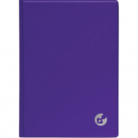 Raamatkalender Boss A5, NÄDAL vertikaal, spiraalköide, plastkaaned (LILLA) 00039/40339