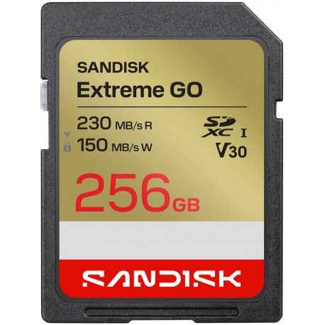 Sandisk mälukaart SDXC 256GB Extreme GO UHS-I