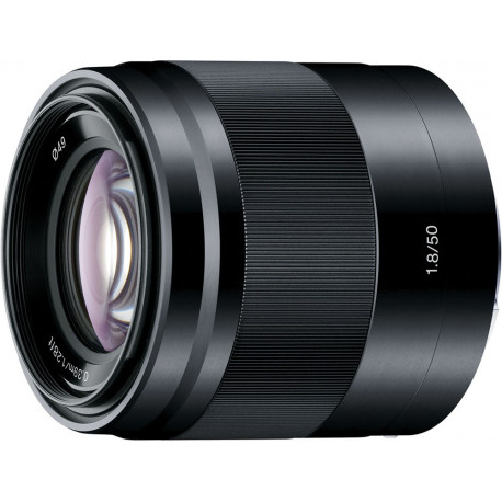 Sony E 50mm f/1.8 OSS lens, black (opened package)
