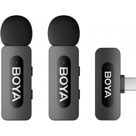Boya juhtmevaba mikrofon BY-V20 USB-C V2.0 (avatud pakend)