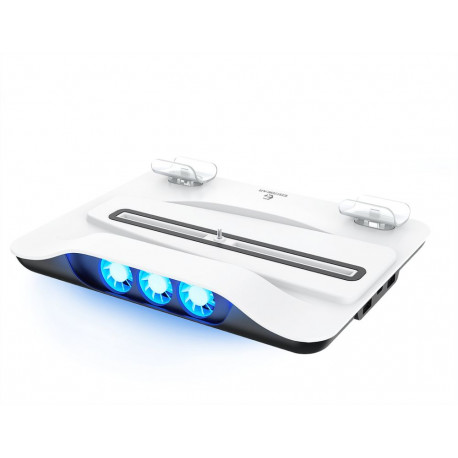 EgoGear laadimisjaam/jahutusalus PlayStation 5 SCC5-P5-WH (avatud pakend)